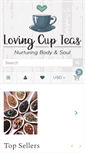 Mobile Screenshot of lovingcupteas.com